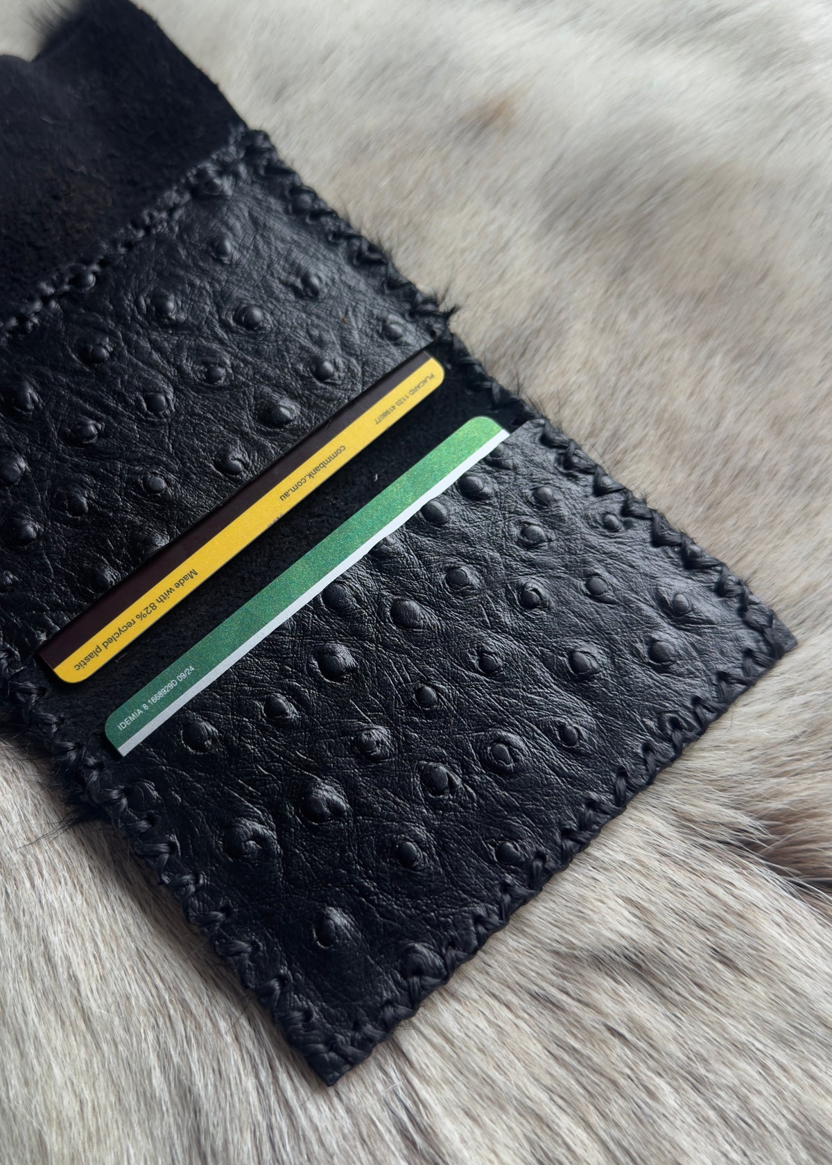 Cowhide Card Sleeve