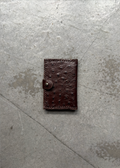 Card Sleeve in Veiled Umber