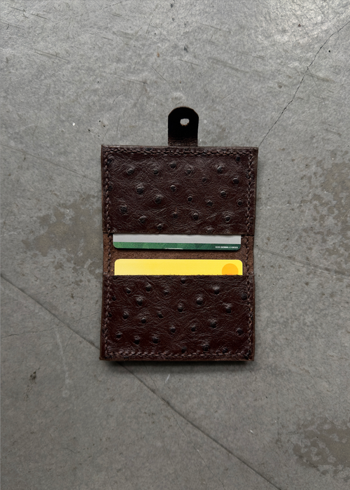 Card Sleeve in Veiled Umber